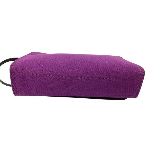 Kate Spade Purple Tweed & Black Patent Leather Toggle Accent Crossbody Rare EUC - Picture 7 of 12